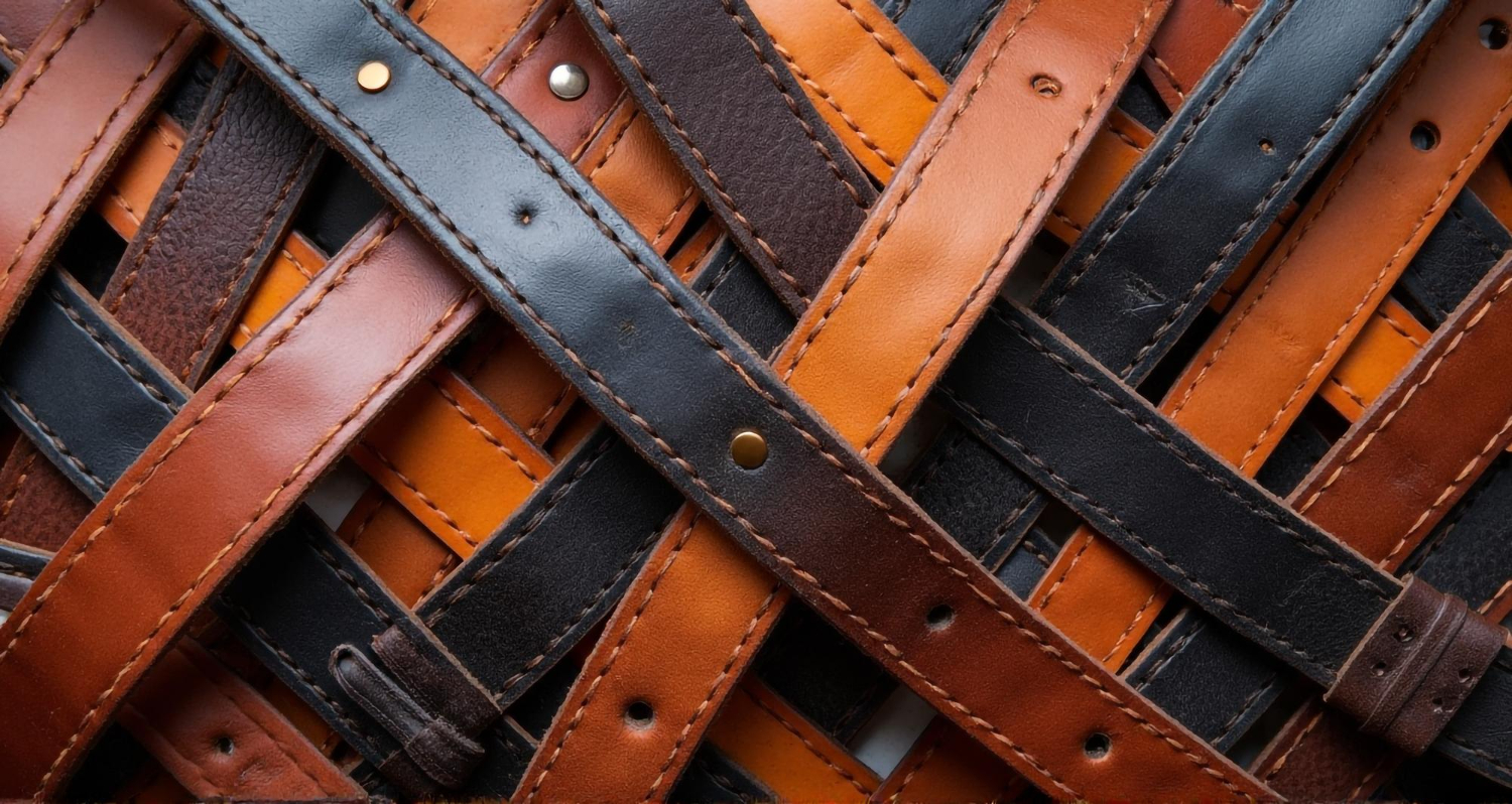 Różnorodne paski skórzane